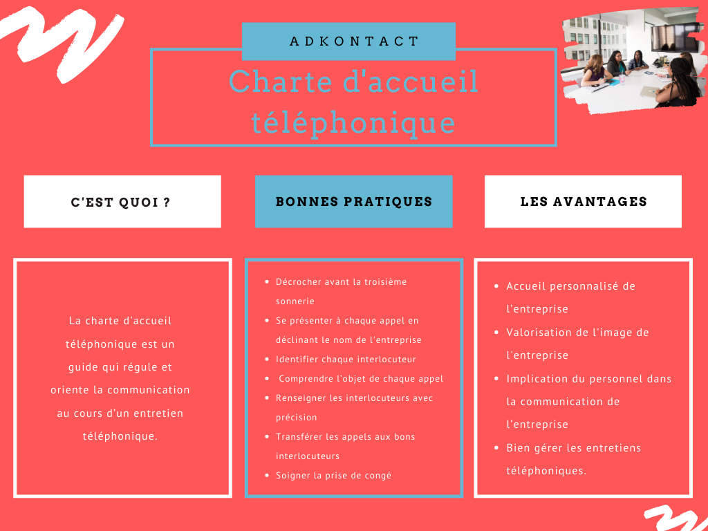 Comment rédiger une charte d'accueil téléphonique ? - Adkontact